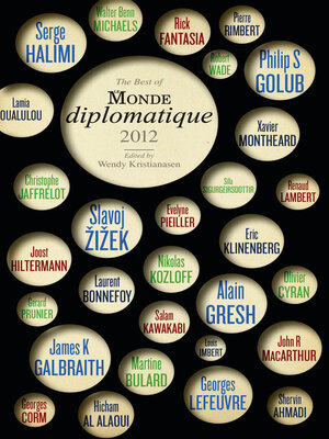 cover image of The Best of Le Monde diplomatique 2012